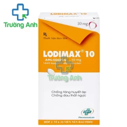 Lodimax 10 - Thuốc điều trị tăng huyết áp và suy tim của OPV